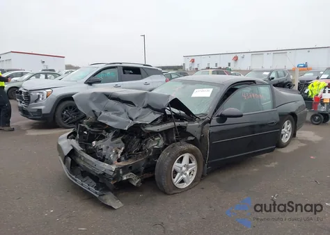 2004 Chevrolet Monte Carlo Ss from USA, damaged, VIN 2G1WX12K849401648